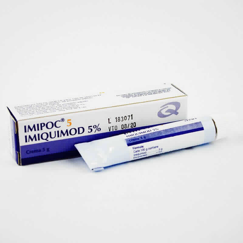 Imiquimod se vende sin receta medica