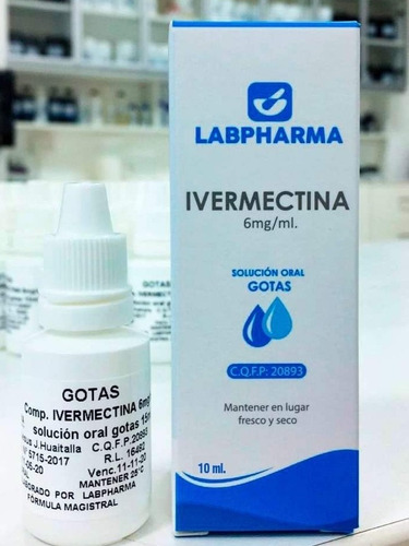 Ivermectina 6 mg en gotas