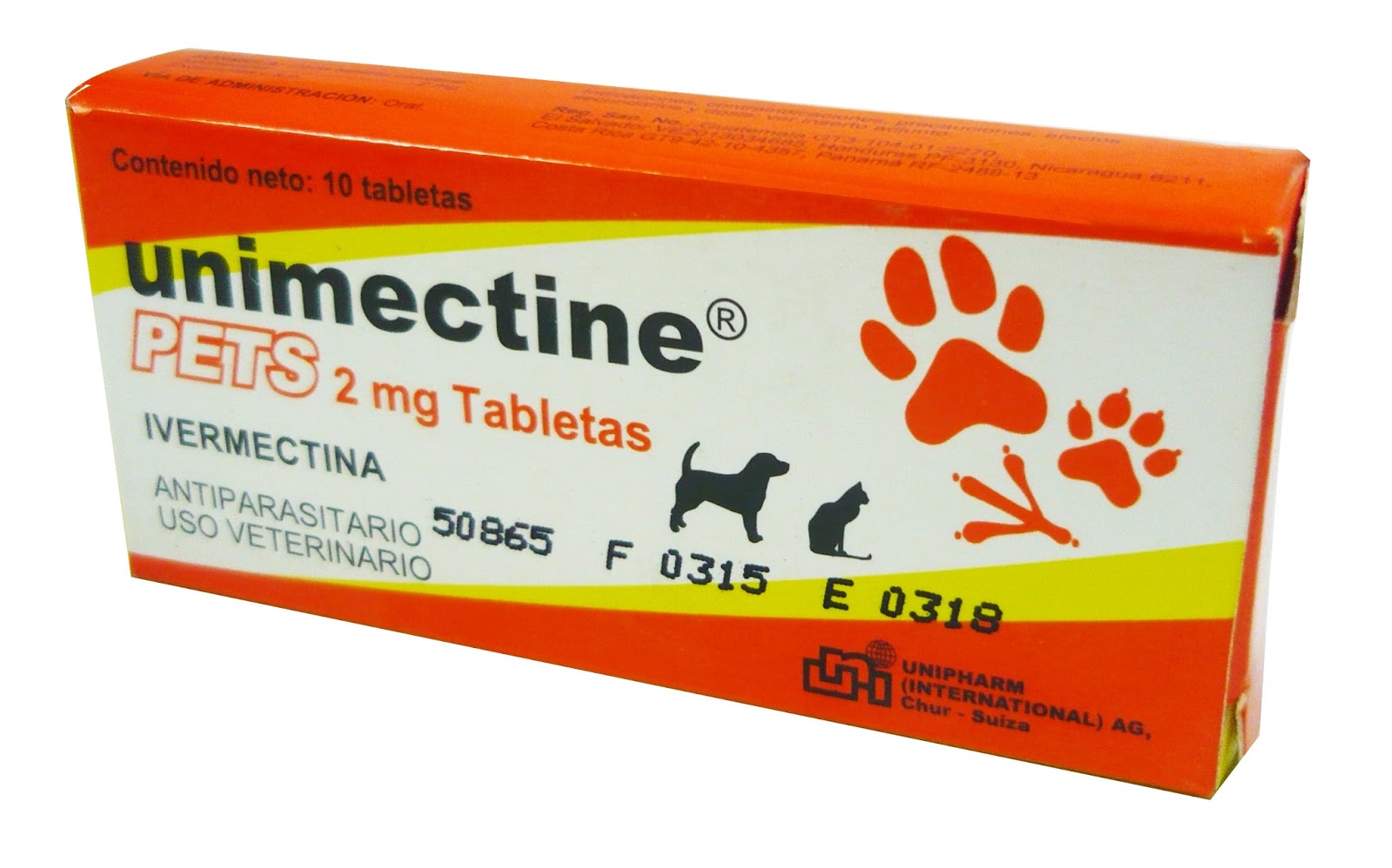 ivermectina tabletas ficha tecnica