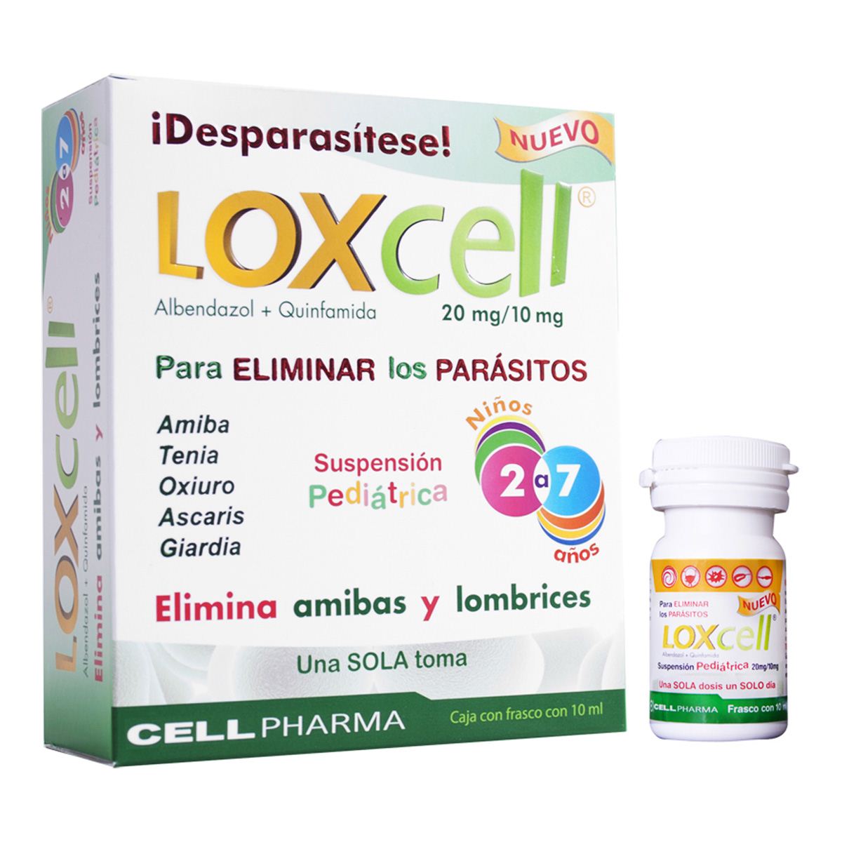 Loxcell o vermox precio