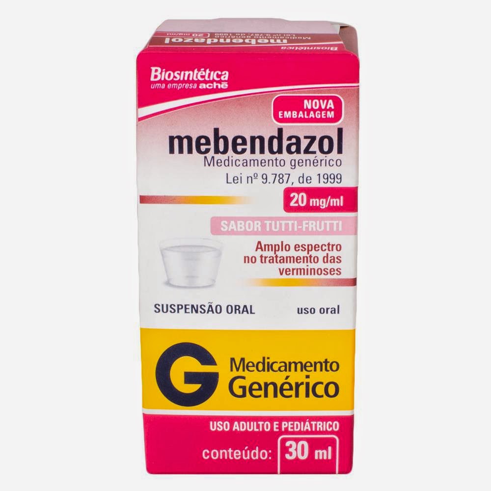 Mebendazol Niños Sin Receta