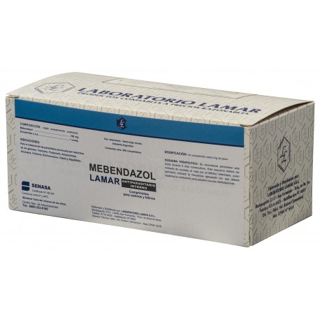 mebendazol pastillas precio