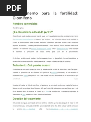 Orden de clomifeno Orden De Clomifeno