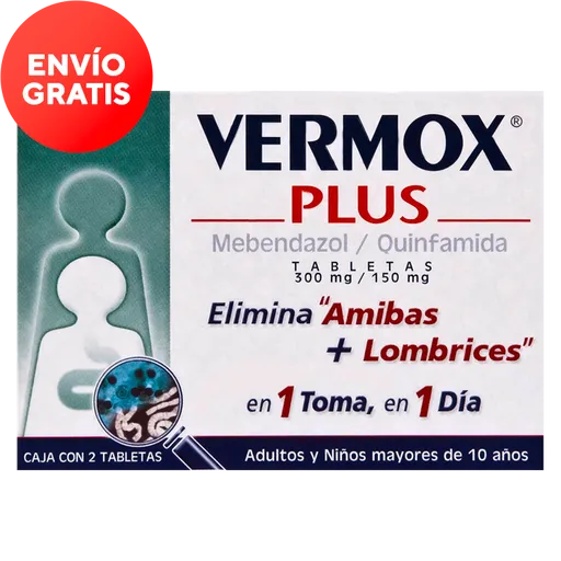 Pastillas desparasitantes vermox