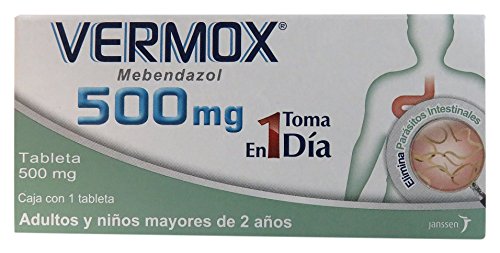 Pastillas Vermox Plus