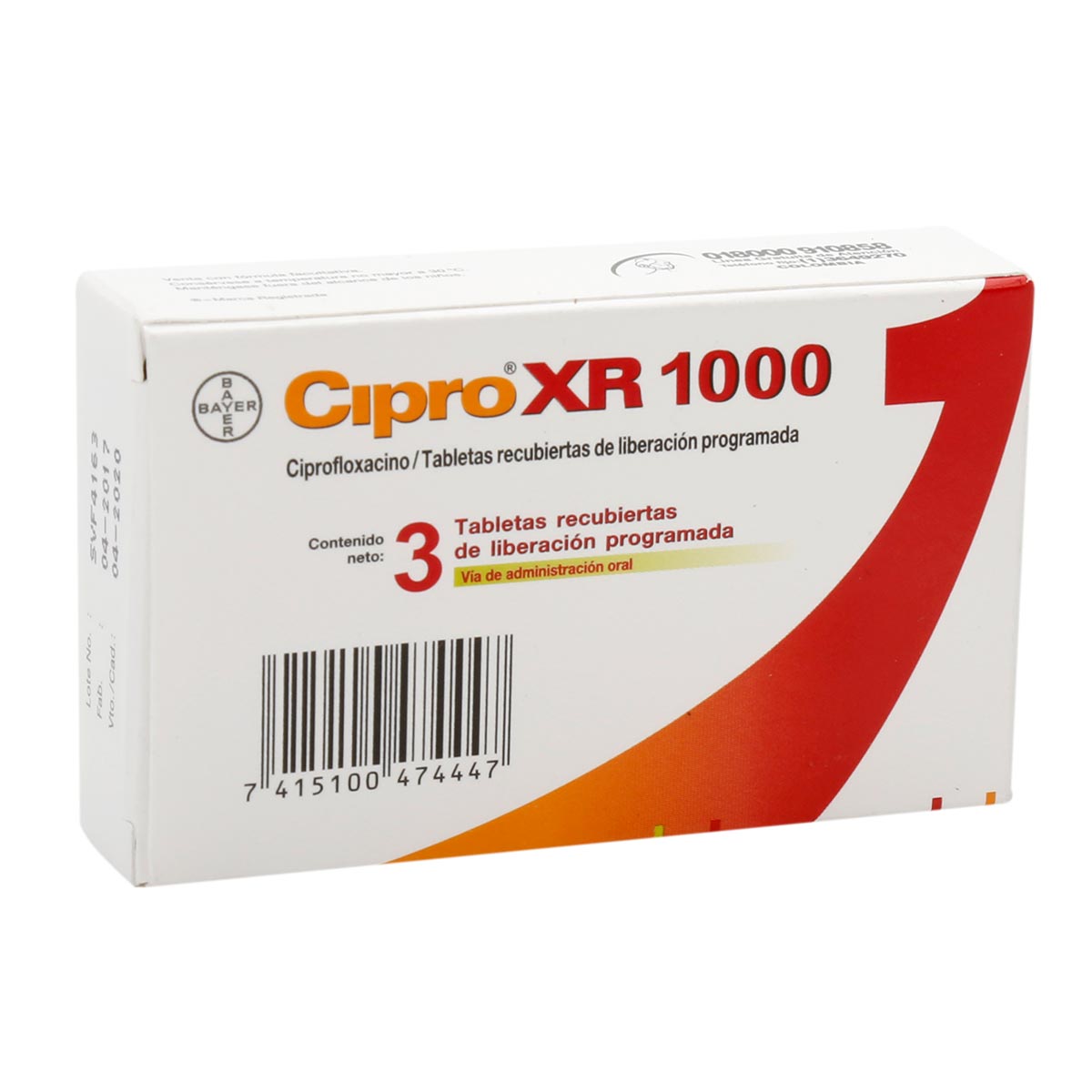 precio cipro xr 1g