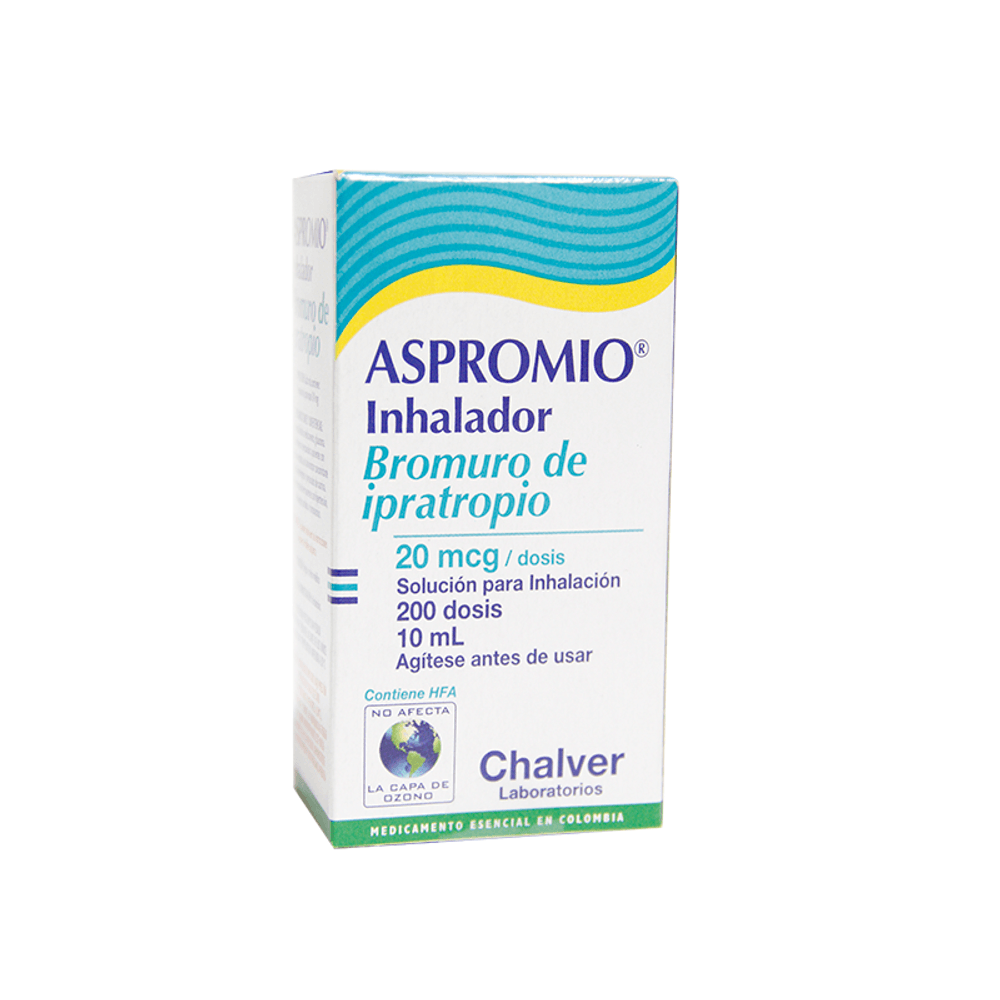Precio de bromuro de ipratropio salbutamol