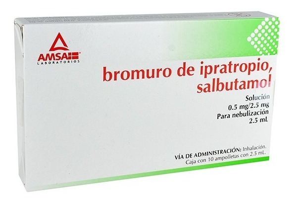 Salbutamol ipratropio precio