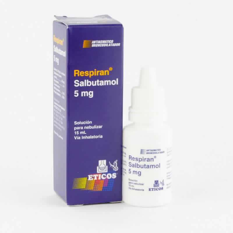 Salbutamol nebulizado precio