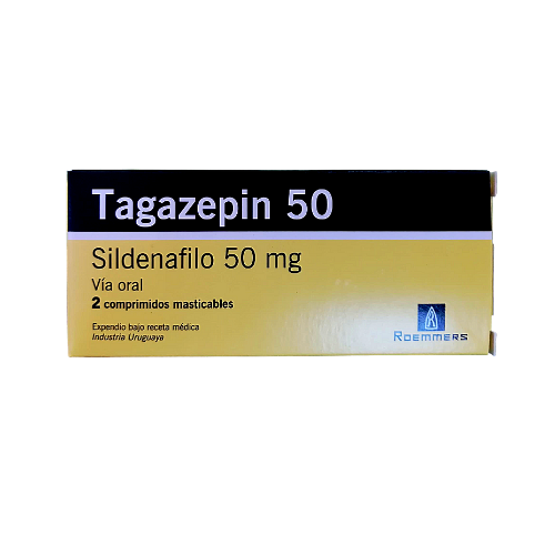 Sildenafilo 50 mg masticable