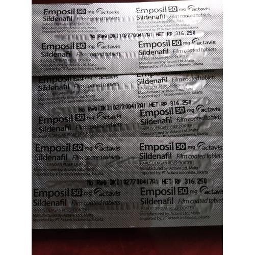 Sildenafilo Actavis 50 Mg