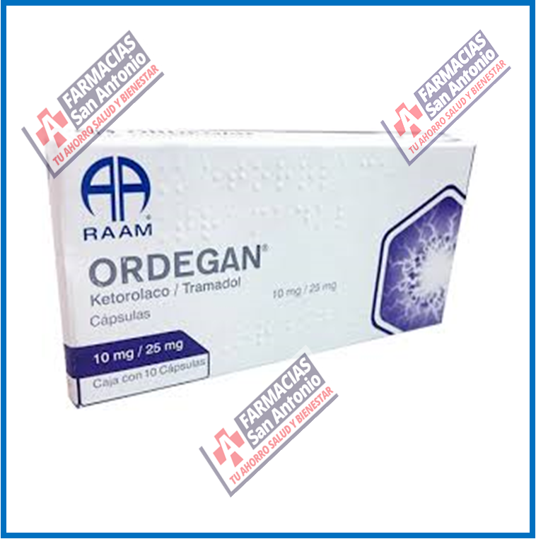 Tramadol capsulas 25 mg