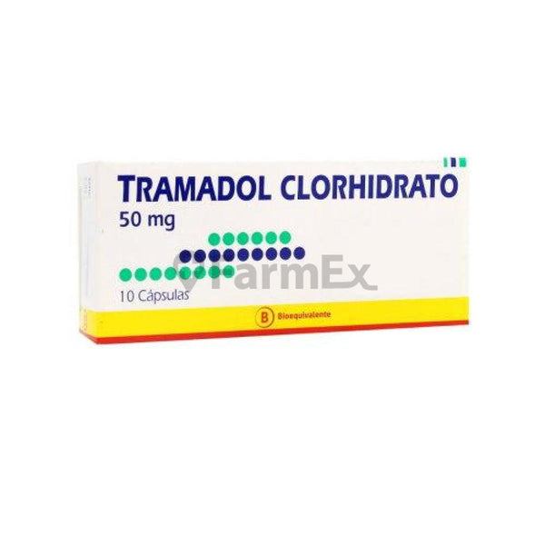 Tramadol clorhidrato capsulas 50 mg