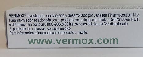 vermox desparasitante precio Vermox Desparasitante Precio