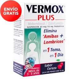 vermox plus infantil precio