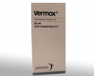 vermox suspension 30 ml precio